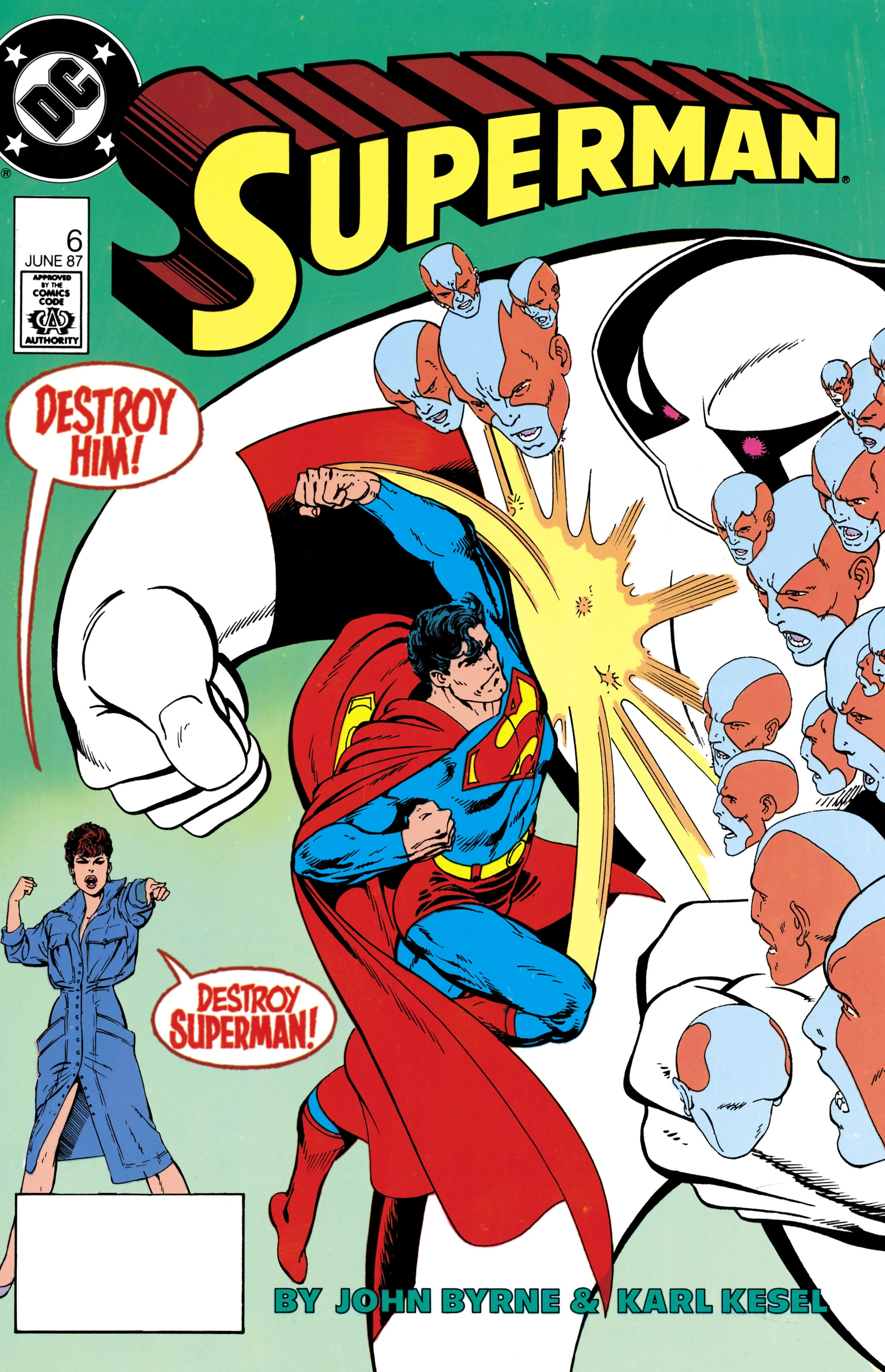 Superman #6 (DC, 1987 — Cover A) cover